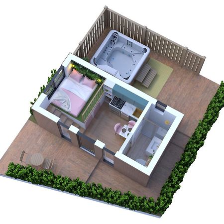 Studio Les 2 Fees - Jacuzzi - Deco Feerique Montfort-sur-Meu Екстер'єр фото
