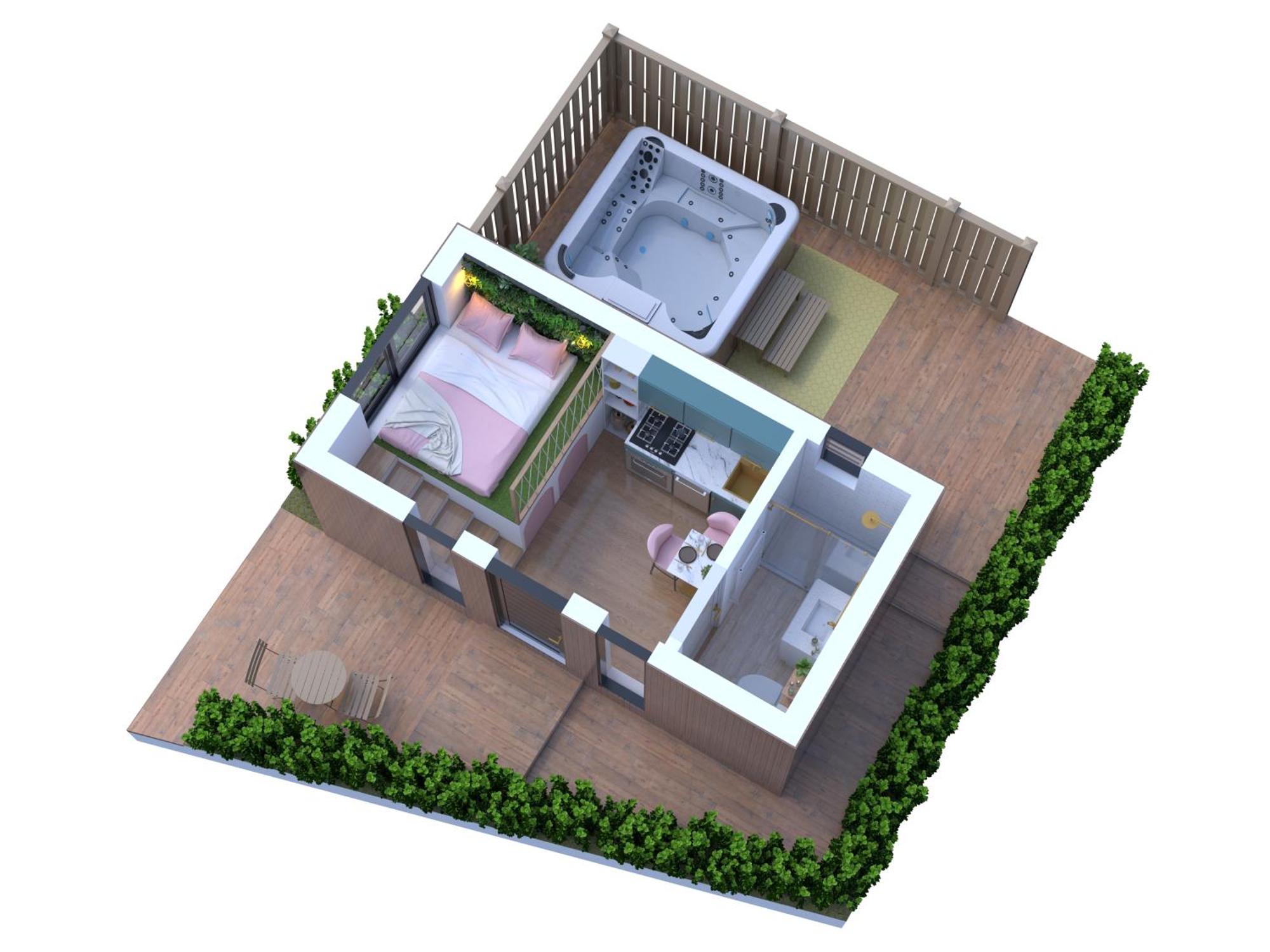 Studio Les 2 Fees - Jacuzzi - Deco Feerique Montfort-sur-Meu Екстер'єр фото